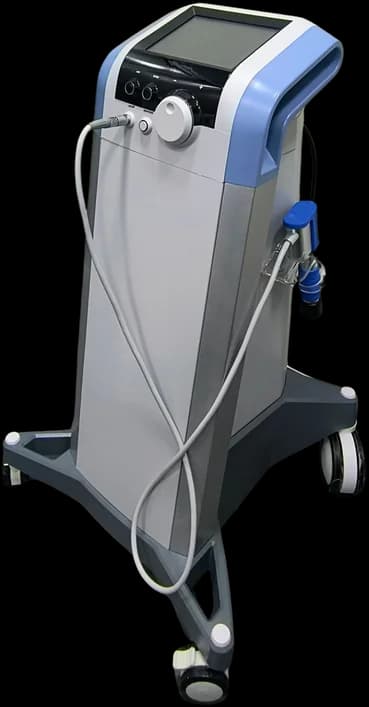 Shockwave therapy equipment at Park and Padel Wellness Center